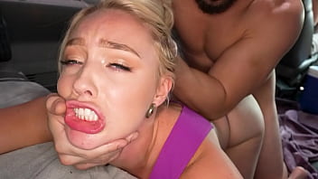 Giggly ash-blonde inexperienced wants to inhale some fuckpole