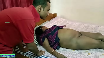 Indian red-hot Bhabhi getting poked by thief !! Housewife bang-out