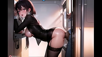 Intercourse in public teach (with fuckbox getting off ASMR sound!) Uncensored Manga porn